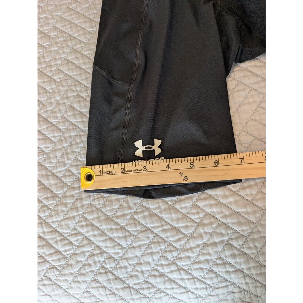 NWT Under Armour Men's Size XL Black HeatGear 9" Compression Shorts (0880) - Picture 4 of 12